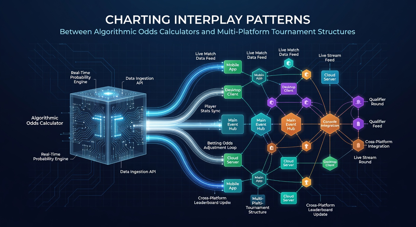 Data synchronization between algorithmic systems and cross-platform tournament brackets