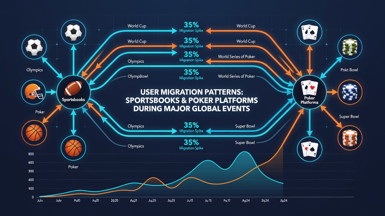 Mobile app interface displaying integrated bonus tracking between sports and poker sections during live events