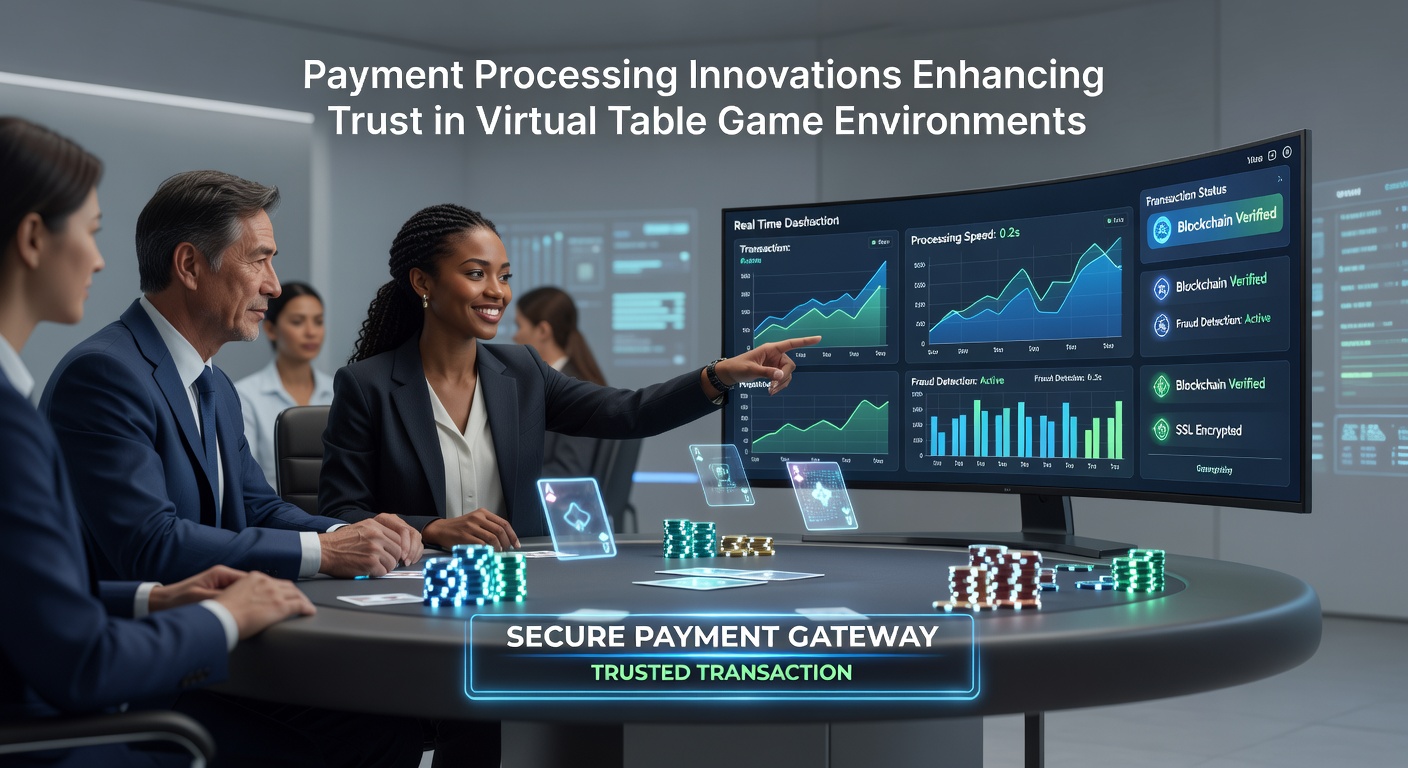 Dashboard view of escrow-protected transactions in a live virtual poker environment